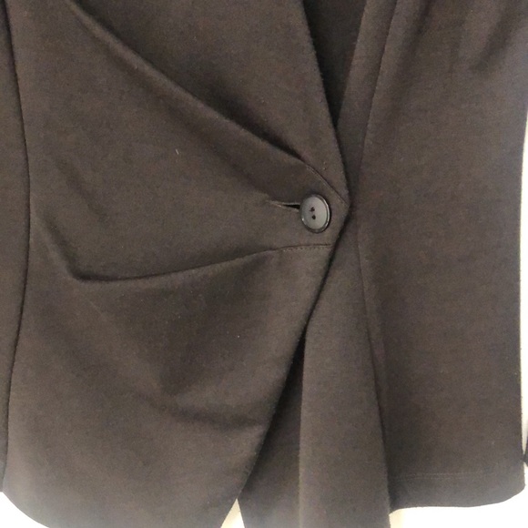 Misura by Joeffer caoc stunning chocolate wrap top - Picture 4 of 7